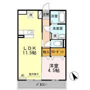 ローゼスポート港町 A棟の間取り画像