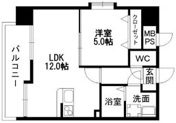 ランドタワーK－1の間取り画像