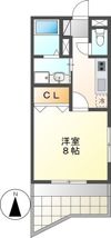 コリーヌ田面の間取り画像
