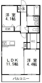 シエロT＆Tの間取り画像