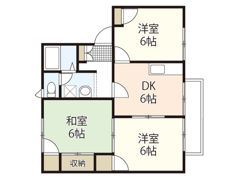 ディアス雄町 Ⅱの間取り画像