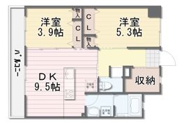 グランブルーアクアの間取り画像