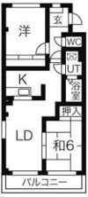 M-COURT11の間取り画像
