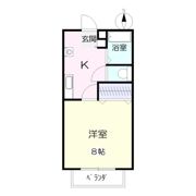 ダンディライオン西市B棟の間取り画像