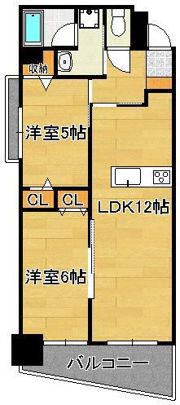 フェリーチェ中井けやき通りの間取り画像