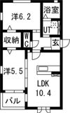 ウィズハイム新井町の間取り画像