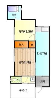 サカイテラス田戸台の間取り画像