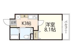 カサグランデⅡの間取り画像