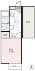 Klein Hausの間取り画像