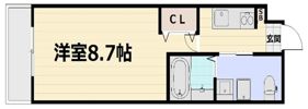 THE GARNET SUITE RESIDENCE 山科WESTの間取り画像