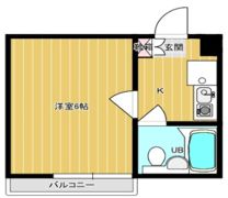 グリーンコーポの間取り画像