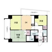 第一玉造マンションの間取り画像