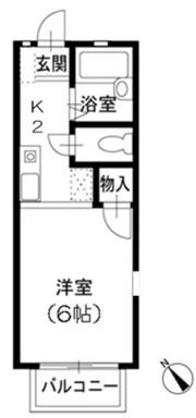 エムブレム カトリエームの間取り画像