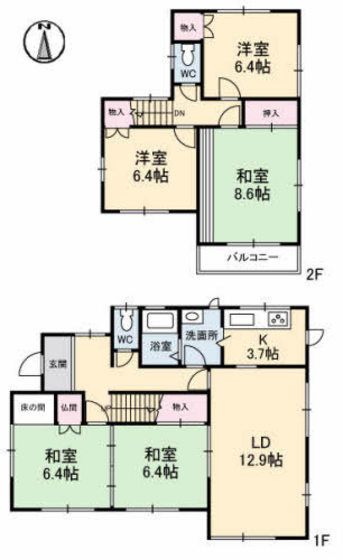 間取図