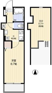 フェルメール朝霞台の間取り画像