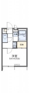 レオパレスメゾン田中Ⅱの間取り画像