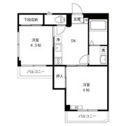 モンシャトー高円寺の間取り画像