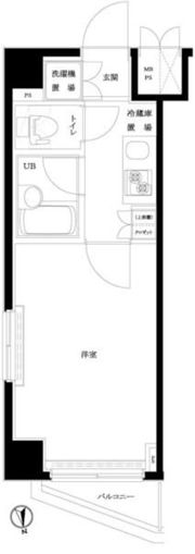 ルーブル浜田山の間取り画像