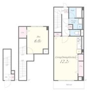 ホヌ オハマの間取り画像