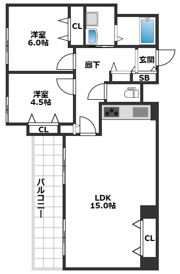 リバーサイド青谷の間取り画像