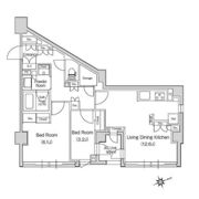 スタイリオ元住吉Ⅱの間取り画像