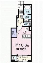 マルタン シュドの間取り画像