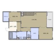 スカイガーデン長岡の間取り画像