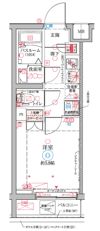 クレヴィスタ横浜大口の間取り画像