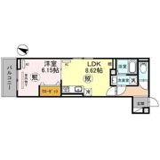 D-room旗塚通の間取り画像