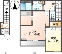 グランチェスタⅢの間取り画像