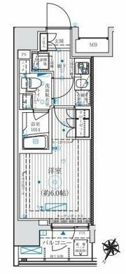 アーリアシティ川崎の間取り画像