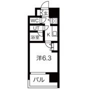 アスヴェル南森町の間取り画像