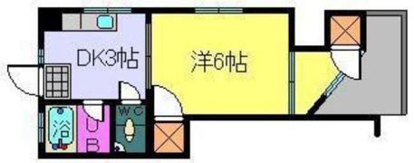 第22杉フラットの間取り画像