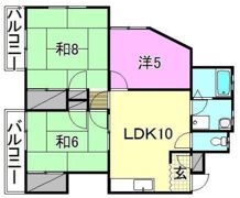 KR西垣生の間取り画像