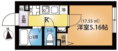RICHA南千住の間取り画像