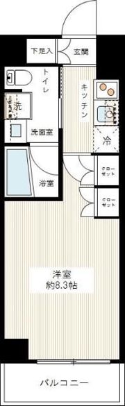 APRECIOUS上板橋の間取り画像
