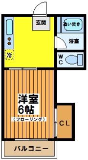 ハイツ小林の間取り画像