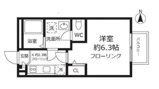 ヴィルヌーブ花小金井の間取り画像