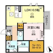 D-room中筋 Ⅱの間取り画像