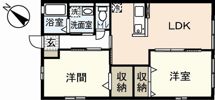 サンハイムC棟の間取り画像