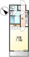 チャーム ツインズ 壱番館の間取り画像