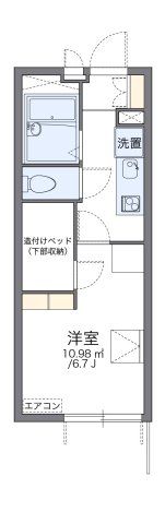 レオパレスTOWAの間取り画像