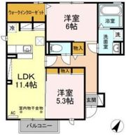 Muse Fuso A棟の間取り画像