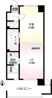 メゾン・ブランシュ・ナガサカの間取り画像