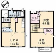 パルモ城内 C棟の間取り画像