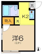 マリンコーポ2の間取り画像