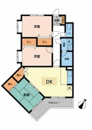 プライムアーバン武蔵小金井の間取り画像