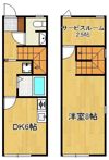 キューブ小倉の間取り画像