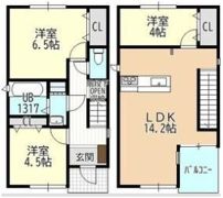 小幡千代田2010-1KODATEXⅠA棟の間取り画像
