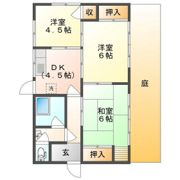 浜3丁目木造戸建 中の間取り画像